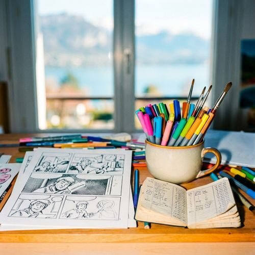 Vivre de la BD : comment ne pas perdre la bulle ? Avec Mademoiselle Caroline