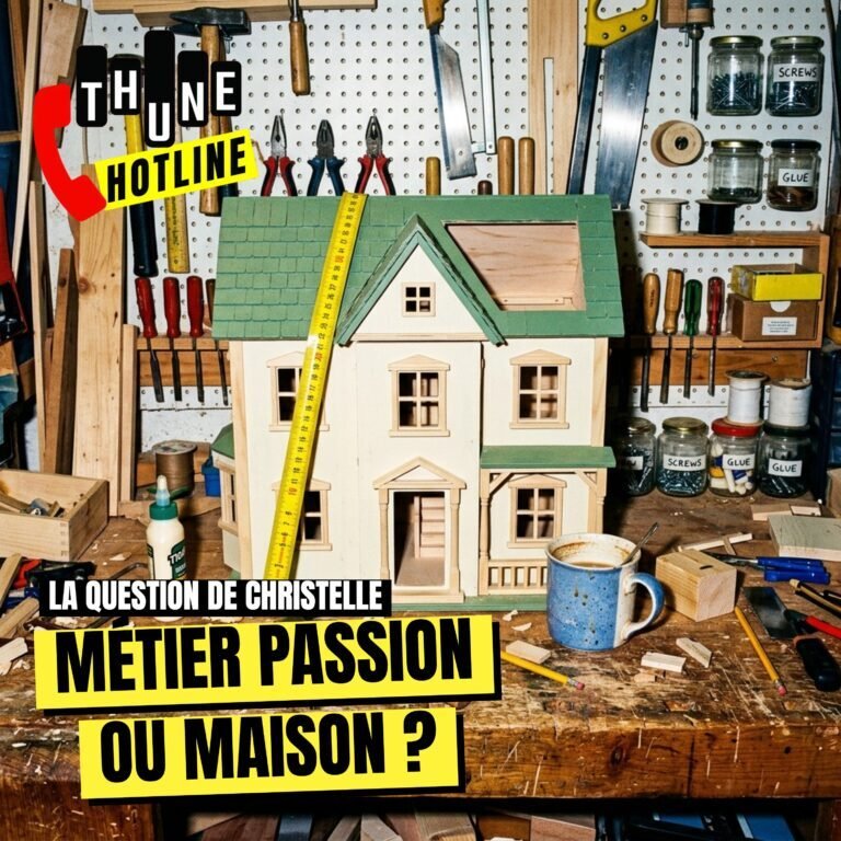 Thune Hotline, la question de Christelle : métier passion ou maison ?